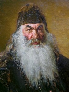 大執事 (詳細) 作： Ilya Efimovich Repin