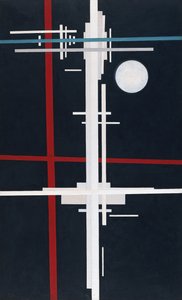 至高主義者の構成、1923 作： Ilya Grigorevich Chashnik