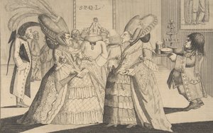 1776 年 5 月 20 日の市の敗走。 作： In the manner of Richard St.
