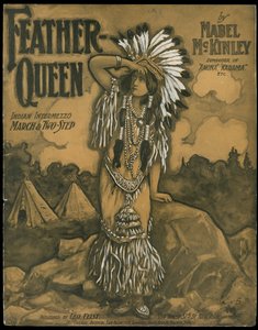 フェザー・クイーン 1770-1959年頃（プリント） 作： Inc. Leo Feist
