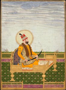 ネイダー・シャーの肖像 作： Indian Art
