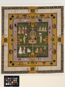 A Jina Enthroned 作： Indian School