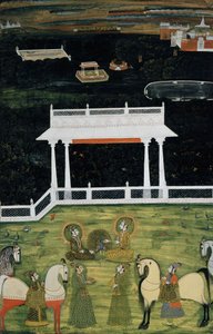 プリンスリーパラダイスc。 1750〜1760 作： Indian School