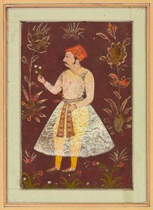 ラージプートの貴族、1630年から1640年頃 作： Indian School