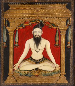サードゥ（接着剤、染料、金） 作： Indian School