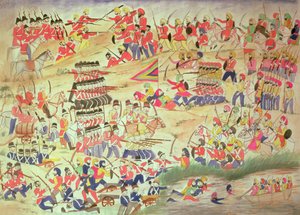 シーク戦争中の事件（紙のトイレ） 作： Indian School