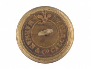 ボタン、ベンガルランサーの第9連隊、1901年以前 作： Indian School