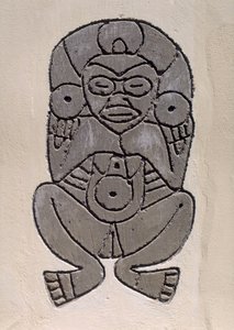 タイノインディアンモチーフのコピー 作： Indian School
