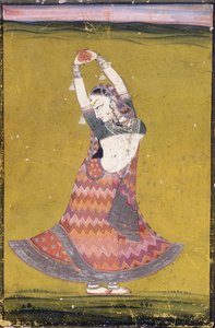 19世紀初頭のダンシングガール 作： Indian School