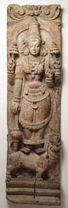 ドゥルガ、15世紀〜18世紀 作： Indian School