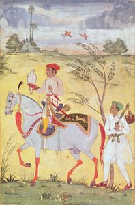 ジャハンギール皇帝（1569-1627） 作： Indian School