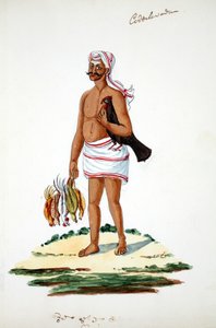 鶏の農家（紙にトイレ） 作： Indian School