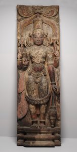 祭りの姿：ヴィシュヌ 作： Indian School