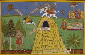  作： インドの学校