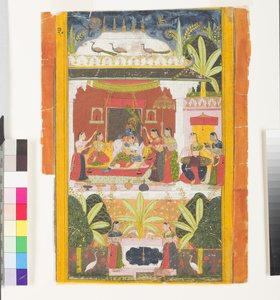 マルコスのヒンドル・ラジーニ、1675年頃 作： Indian School
