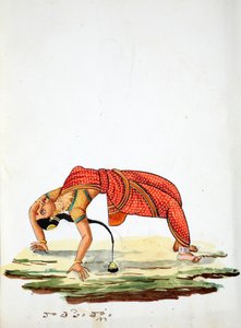 インドの女性のダンス（紙にトイレ） 作： Indian School