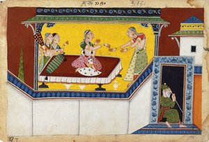 Dasaratha王の2番目の女王であるKaikeyi 作： Indian School
