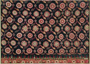 インド、ボンベイ州、クッチ刺繍のスカートピース