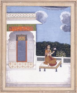 マラスリラジーニ、c。 1760-70 作： Indian School