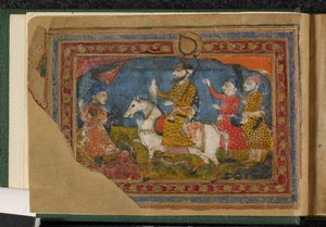 または。 11014、f.3、アサ ディ ヴァール、1800 年頃（ベラム） 作： Indian School