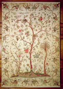 コロマンデル海岸のParamporeまたはカバーレット、1770年頃（チンツ） 作： Indian School