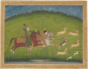 ブラックバックを狩る王子と王女 作： Indian School