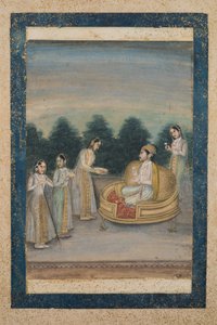 4人の女性が出席した王子 作： Indian School