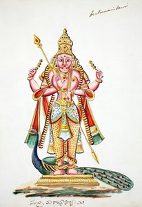 スカンダ（紙にトイレ） 作： Indian School