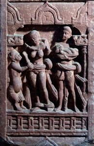 スンダリトイレ（砂岩の彫刻 作： Indian School