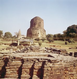 ダメク仏舎利塔、西暦500年頃
