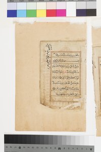 メディナの預言者の墓、1660年頃（不透明水彩、金、紙 作： Indian School