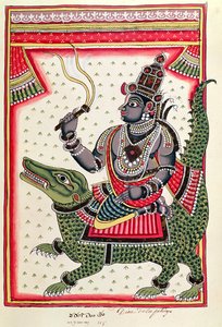 海の神ヴァルナ 作： Indian School