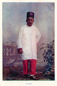 インドの原住民。パーシー（色付き写真 作： Indian photographer