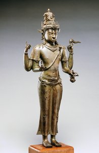 シバ・マハデーヴァ（銅・金・銀 作： Indonesian School