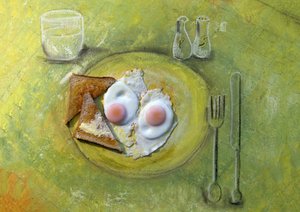 サニーサイドアップの朝食 作： 