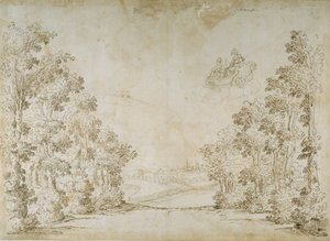 平和な国」（紙にペン＆インク 作： Inigo Jones