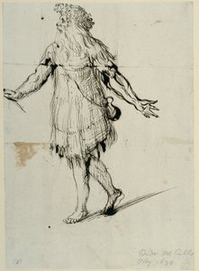 ドルイド」 1638年頃 紙にペンとインク 作： Inigo Jones