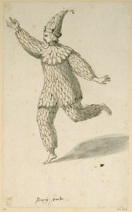 空気のような精神（紙にペンとインク 作： Inigo Jones