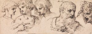 5 つのクラシック ヘッド 作： Inigo Jones