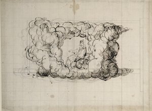 劇場用ドローイング 作： Inigo Jones
