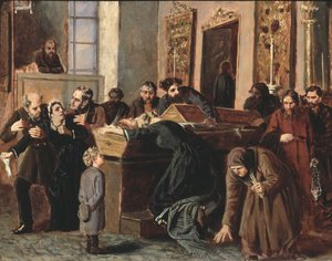 死者への別れ、1878年
