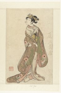 俳優の尾上民三が主役の私 尾上民蔵（オブジェに題名）
