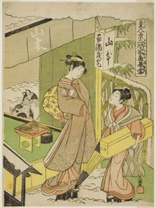 にけんじゃや の ぼせつ、 ｆろｍ てぇ せりえｓ ”あずま はっけい” 作： Ippitsusai Bunchō