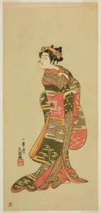正体不明の俳優市川弁蔵 作： Ippitsusai Bunchō