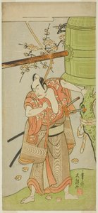 俳優 二代目市川彌生 吉峯宗定役 國の花小野厳持 十一月中村座にて上演 1771年