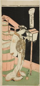 「富士文」より 海老屋家の花魁千舟 作： Ippitsusai Bunchō