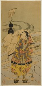 牛若ー丸 音 テェ 互助 Ｂ理ｄげ 作： Ippitsusai Bunchō