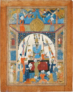 霊廟の様子 作： Iranian Master