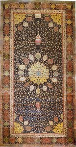 アルダビールカーペット、1540年頃 作： Iranian Master