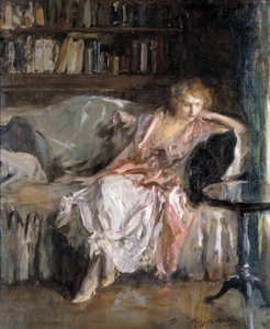 彼女の余暇 作： Irving R. Wiles